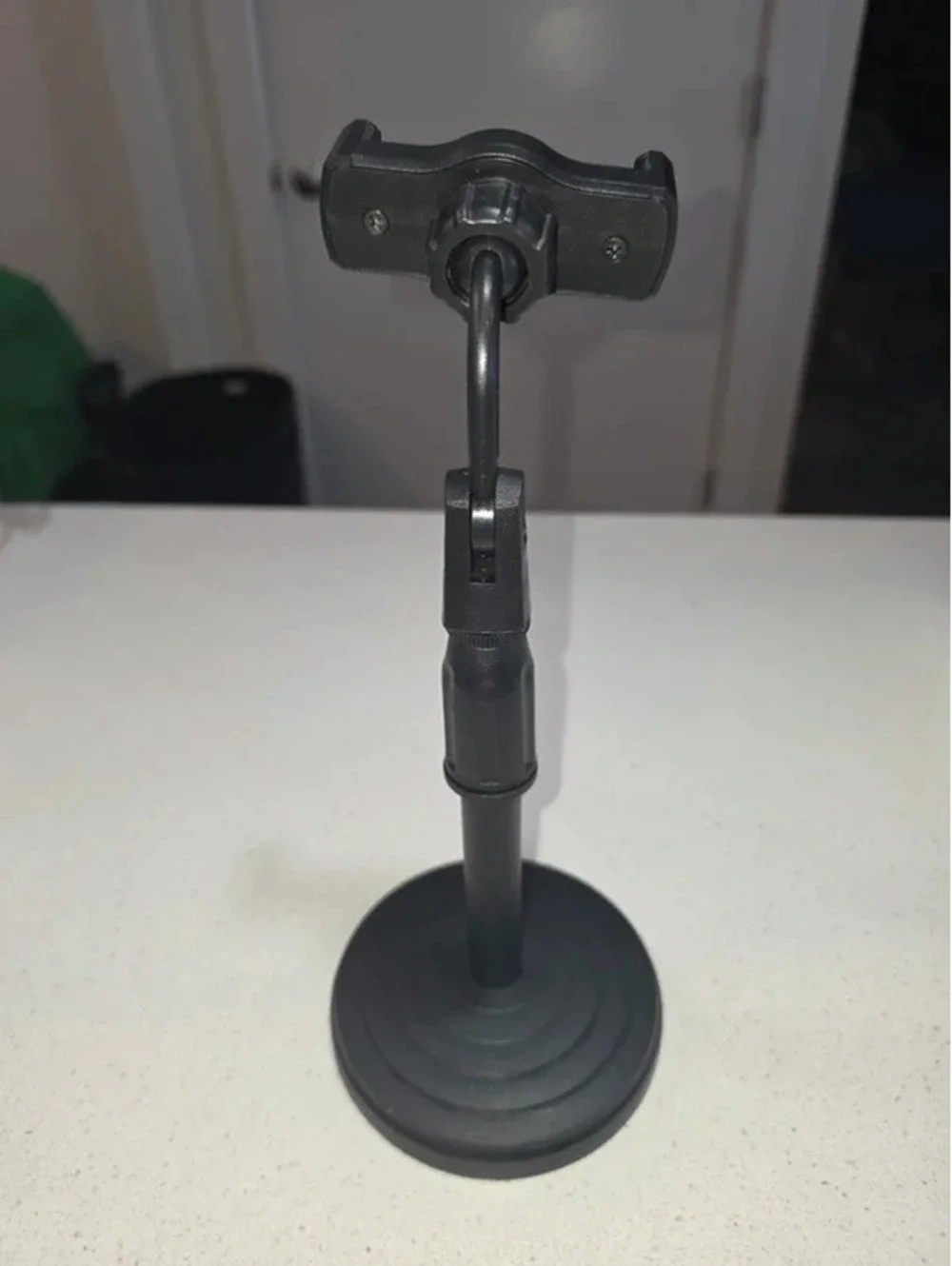 Adjustable Height Cell Phone Stand, 360° Universal Stable Phone Mount